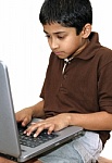 Boy on laptop